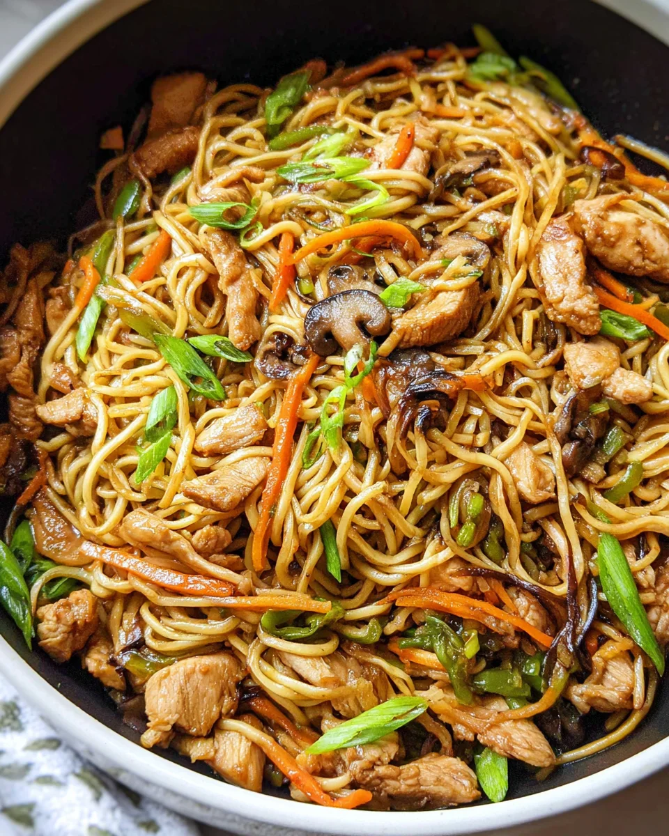 Chicken Lo Mein 29 Chicken