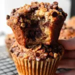 Chocolate Coffee Toffee Crunch Muffins
