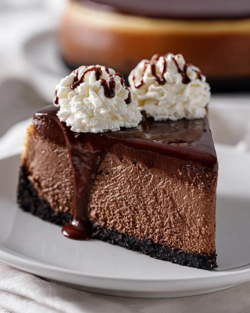 Chocolate Fudge Truffle Cheesecake 29 Chocolate