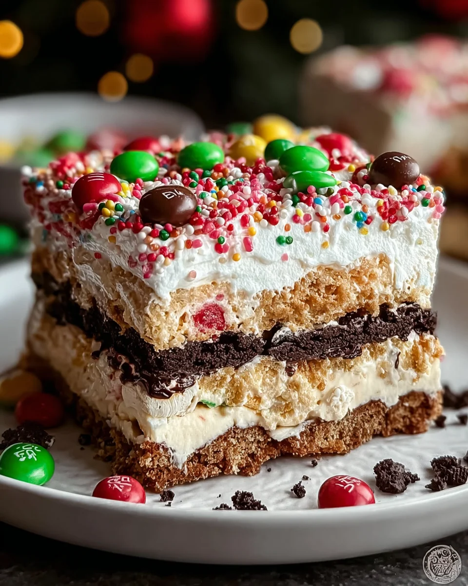 Christmas Dessert Lasagna
