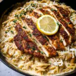 Creamy Cajun Chicken Orzo