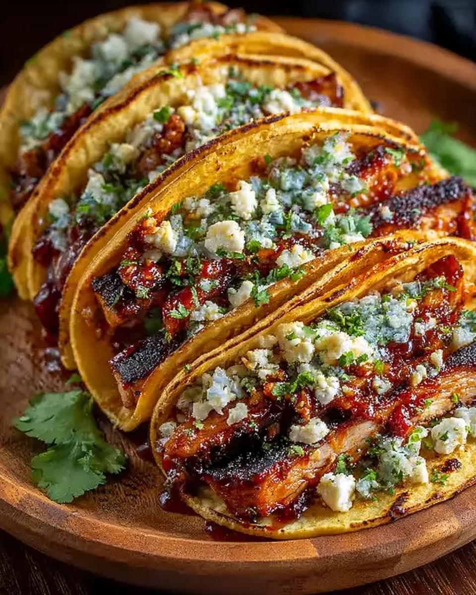 Garlic Butter Honey BBQ Chicken Tacos 26 Garlic Butter Honey BBQ Chicken Tacos