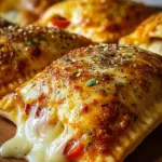 Homemade Easy Cheesy Pizza Pockets