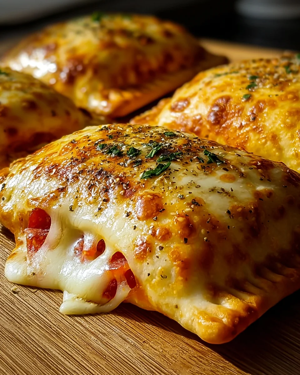 Homemade Easy Cheesy Pizza Pockets 17 Homemade