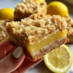 Lemon Oatmeal Crumble Bars
