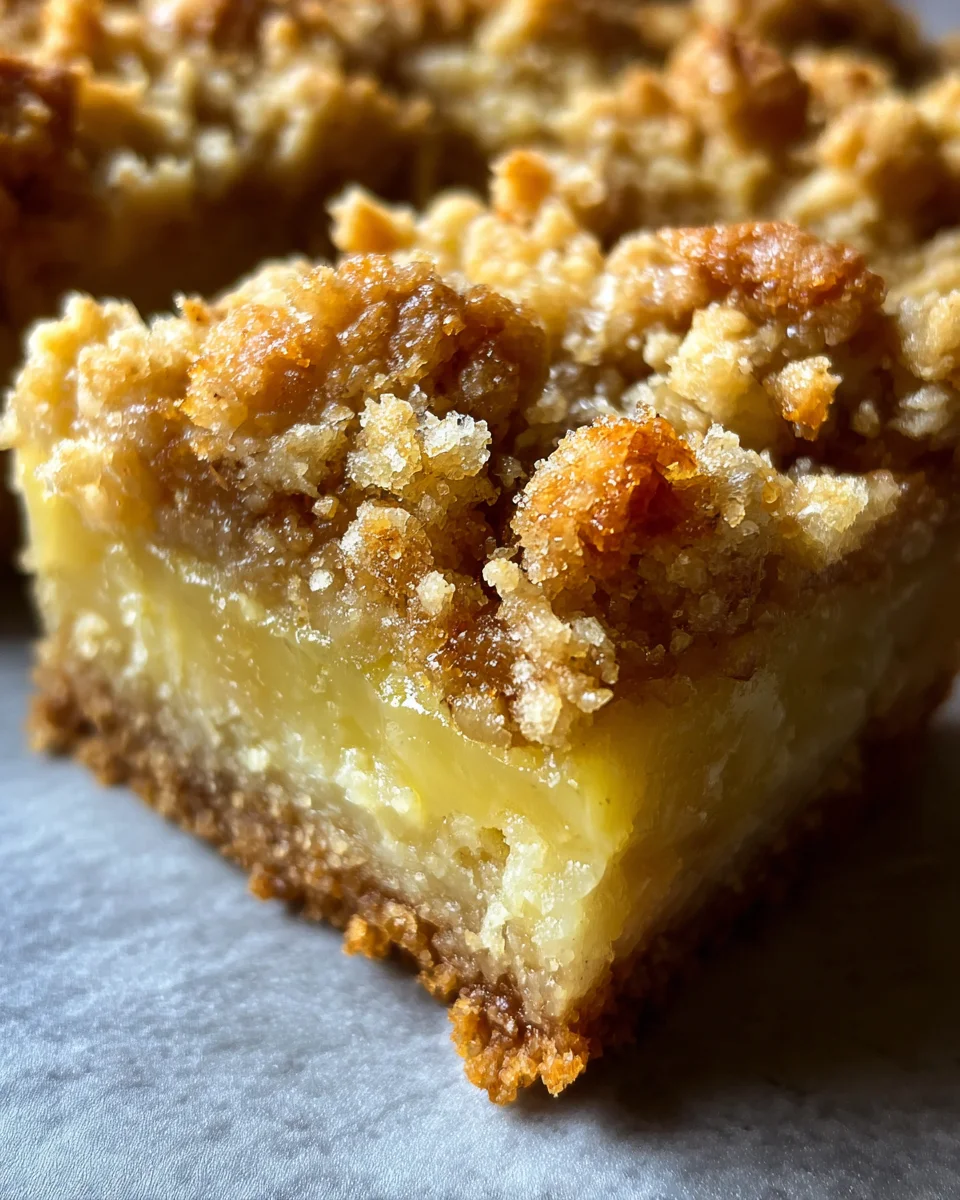 Lemon Oatmeal Crumble Bars 21 Lemon