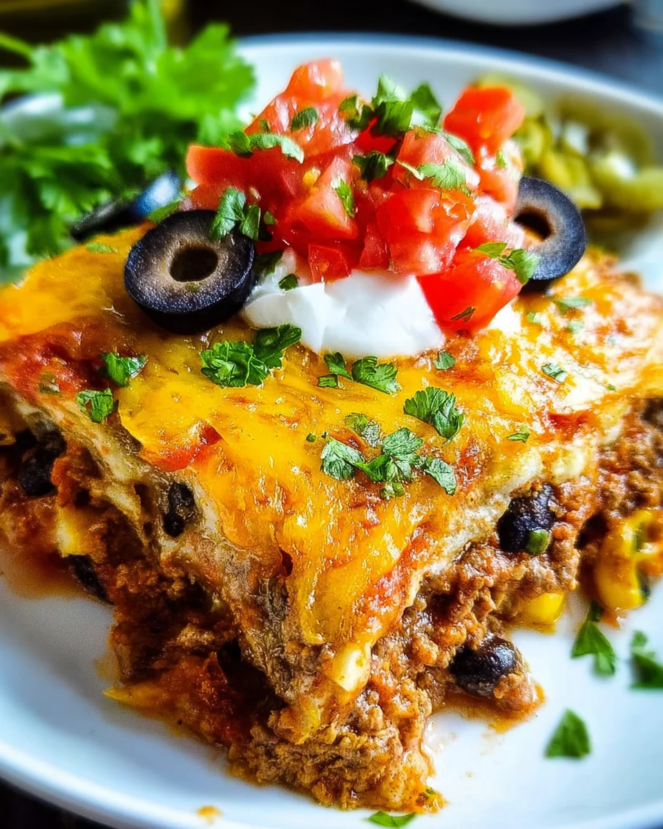 Mexican Lasagna Recipe 21 Mexican