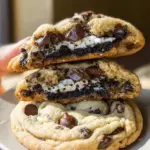 Oreo Stuffed Chocolate Chip Cookies