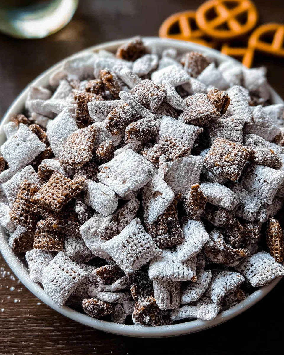 Puppy Chow Recipe (Muddy Buddies) 14 Puppy