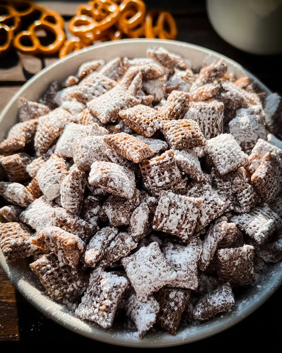 Puppy Chow Recipe (Muddy Buddies) 15 Puppy