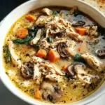 Rotisserie Chicken Mushroom Soup