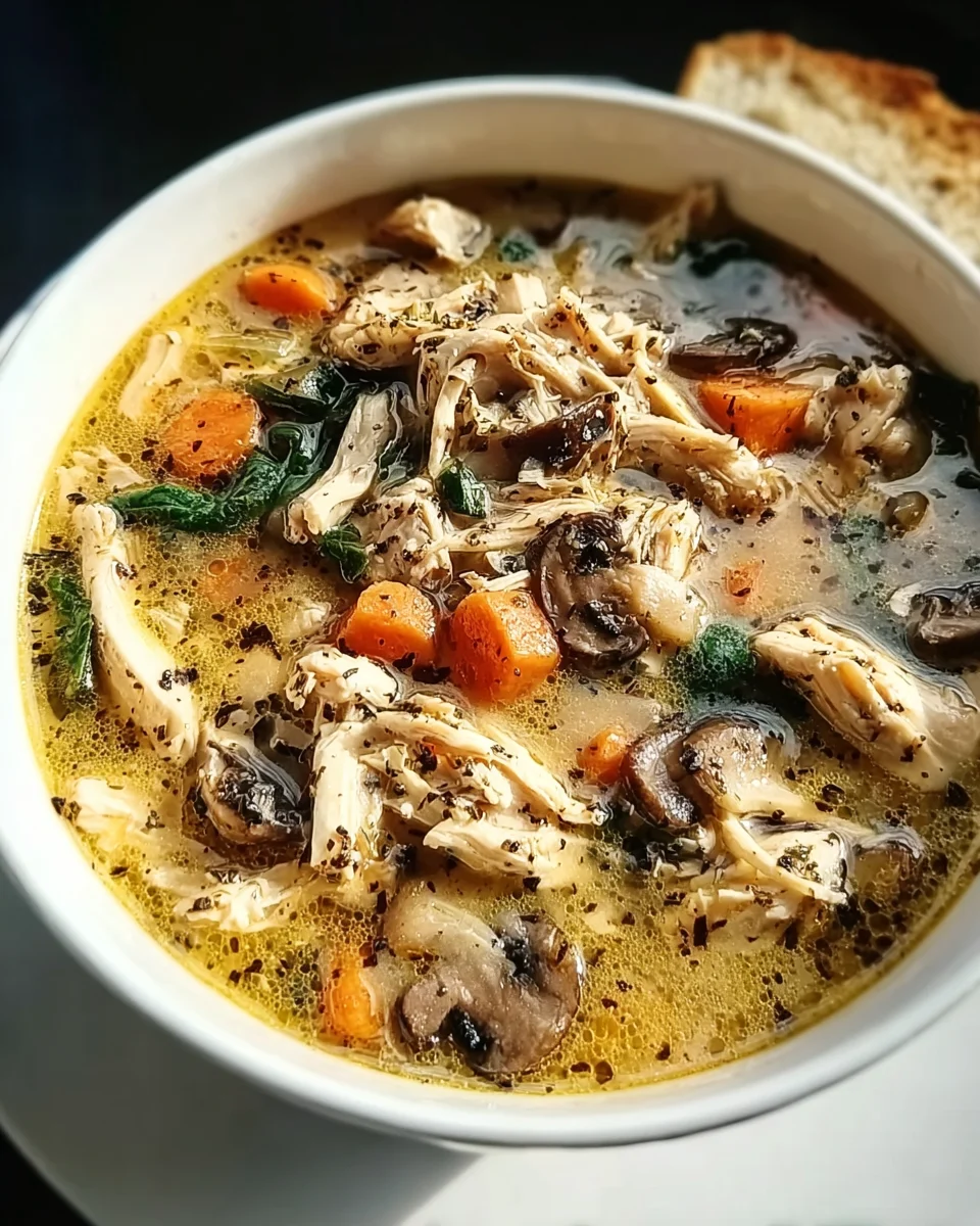 Rotisserie Chicken Mushroom Soup 26 Rotisserie Chicken Mushroom Soup