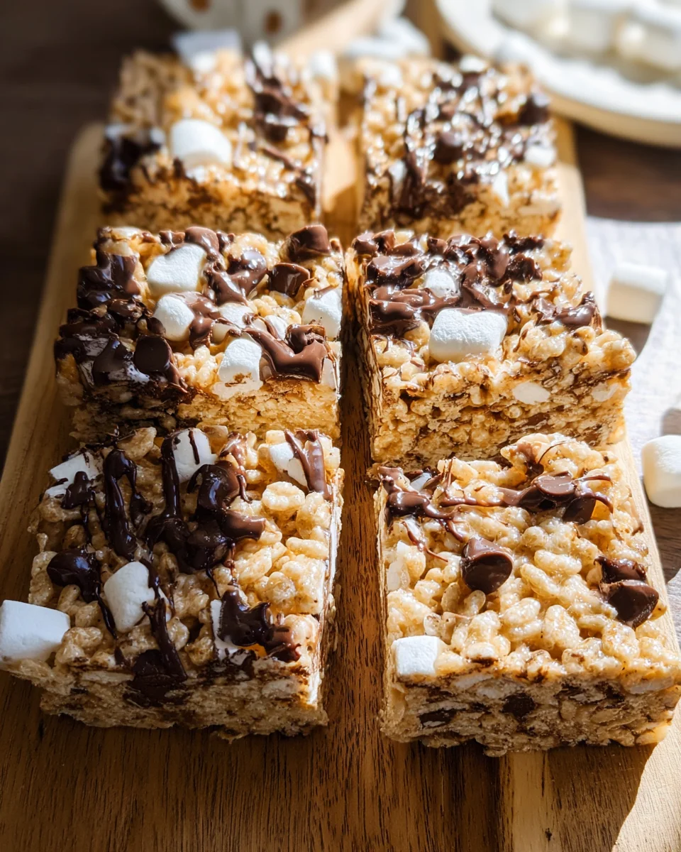 S'mores Rice Krispies Treats