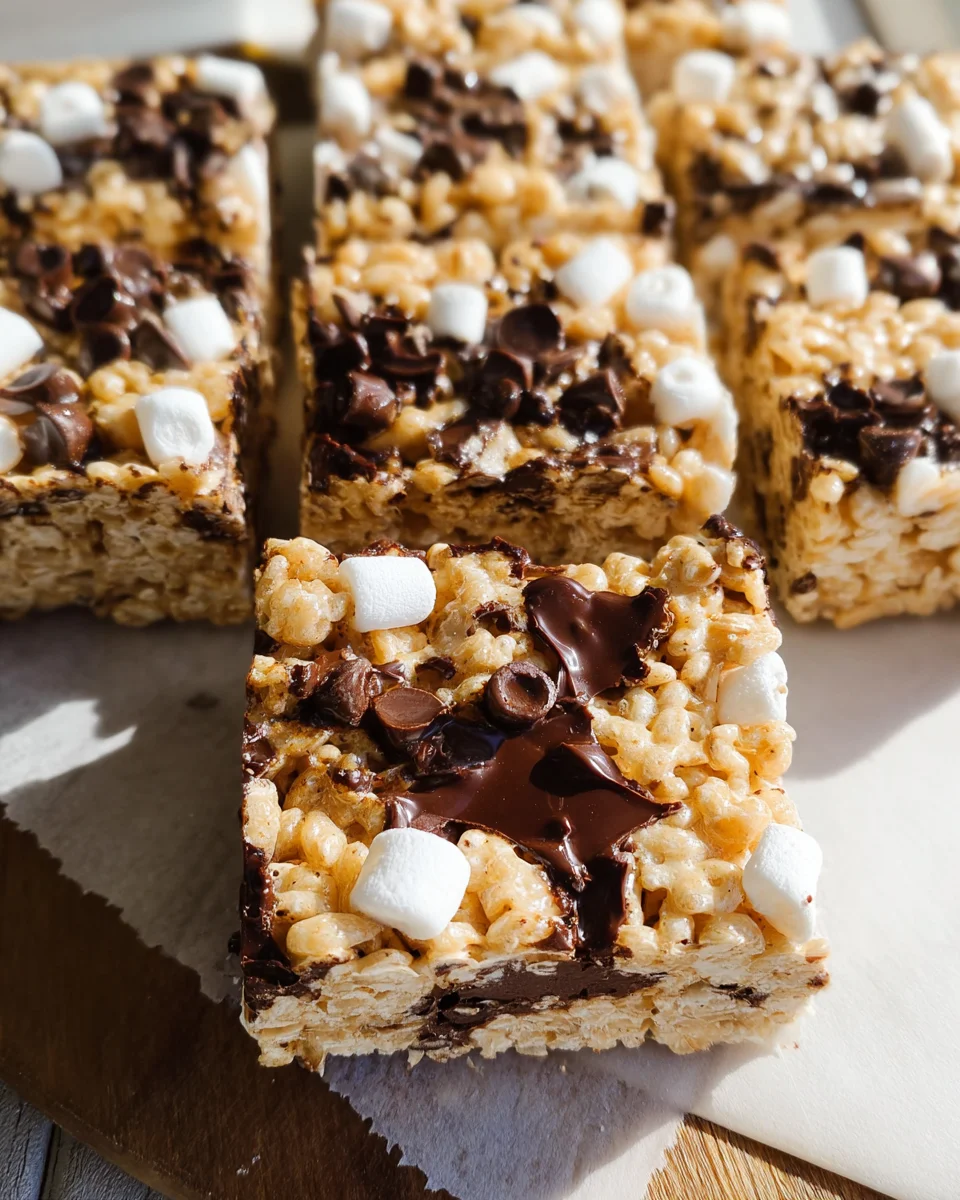 Smores Rice Krispies Treats 3