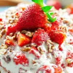 Strawberry Pecan Pretzel Salad