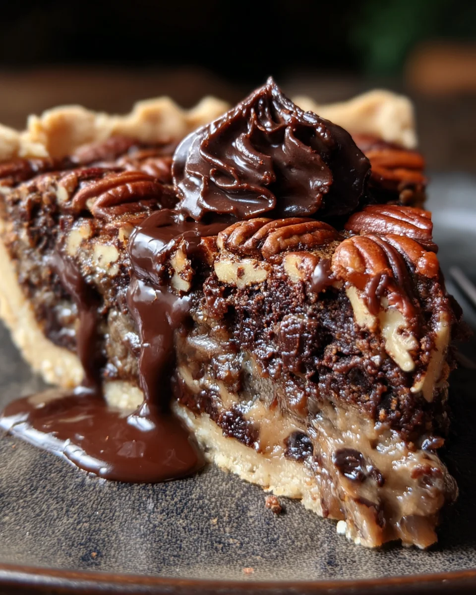 Texas Chocolate Pecan Pie 21 Texas