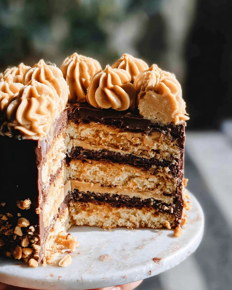 The Best Peanut Butter Cake