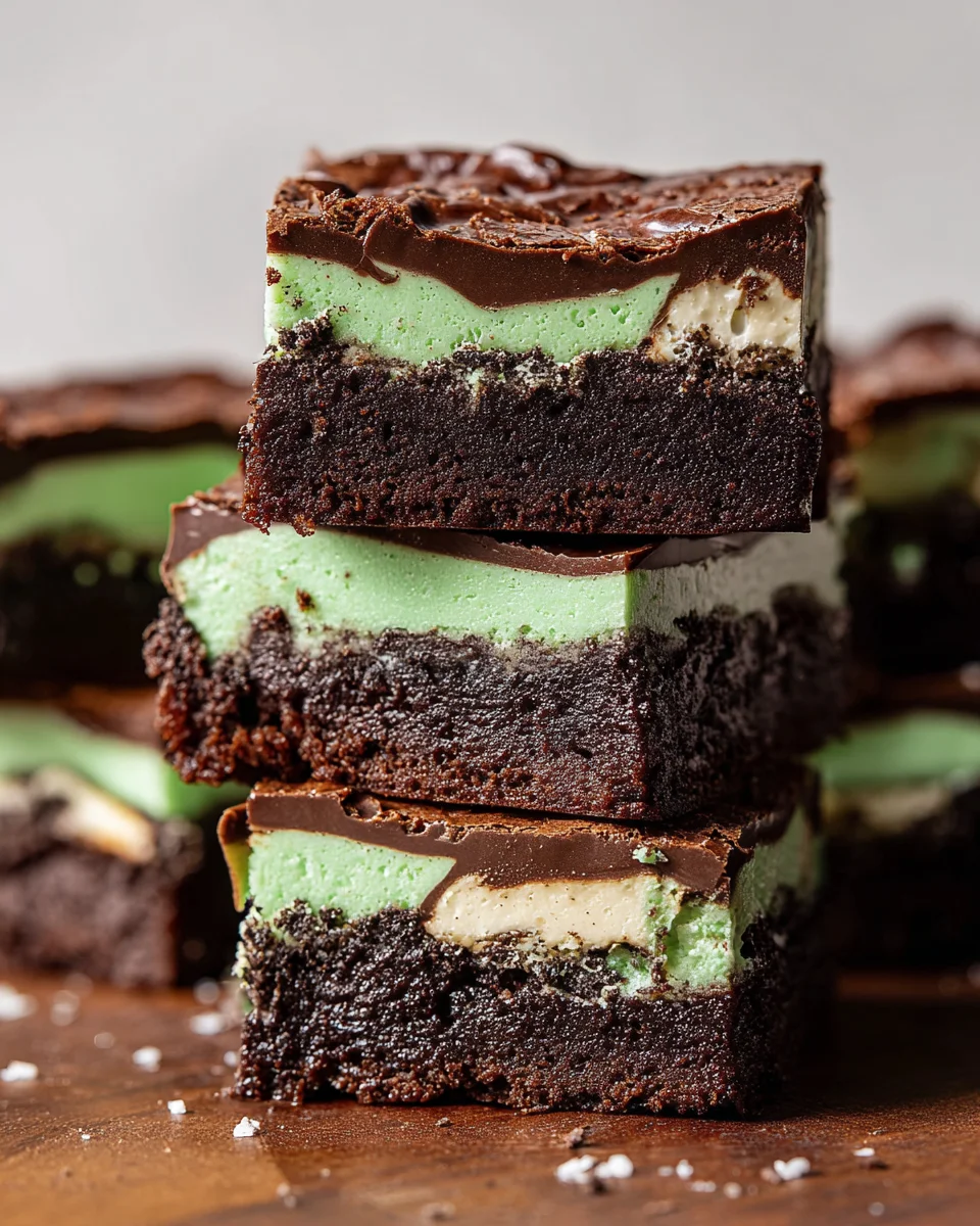Ultimate Mint Brownies