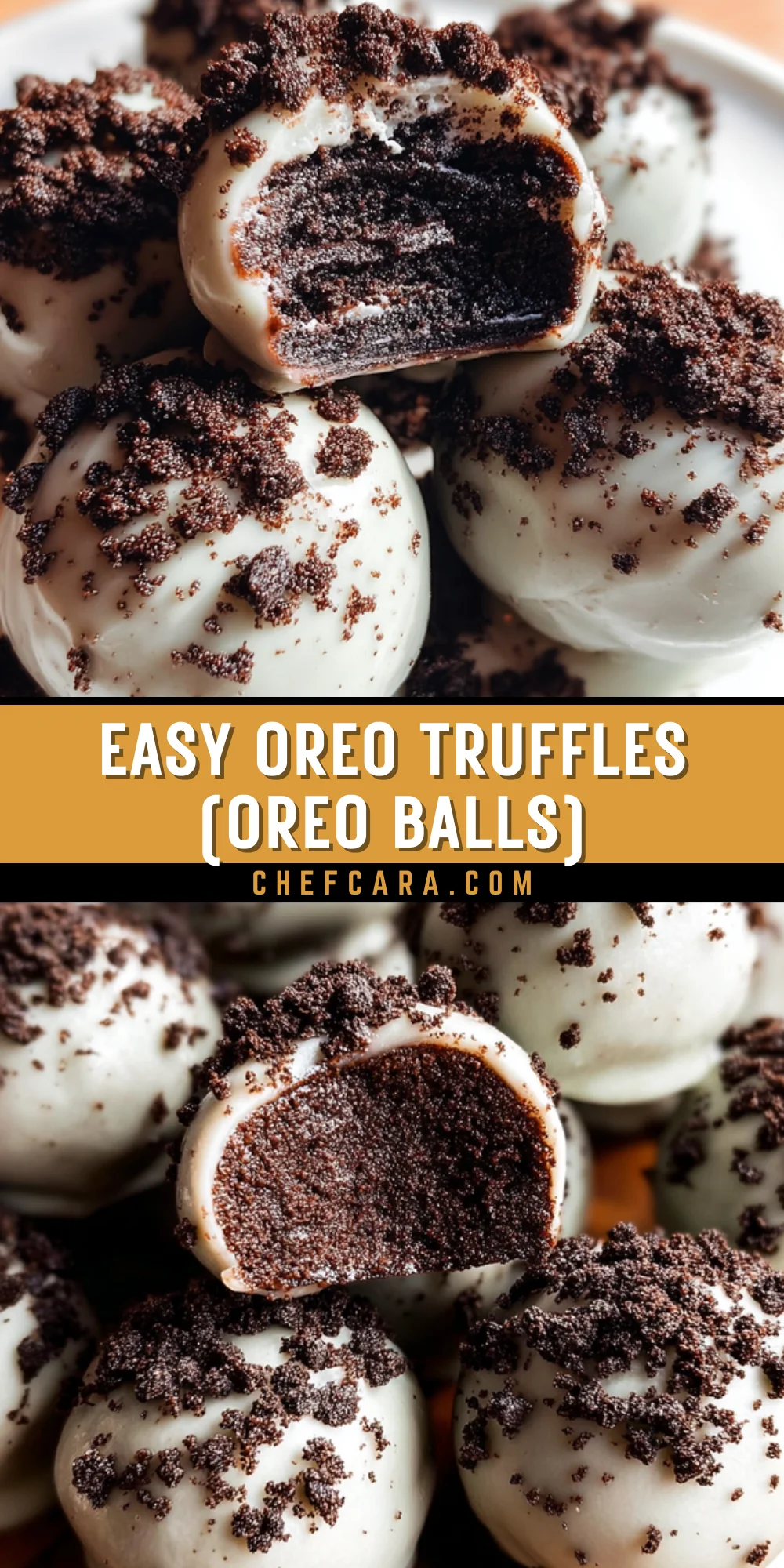 Easy Oreo Truffles (Oreo Balls) 14 Pinterest Hidden Image