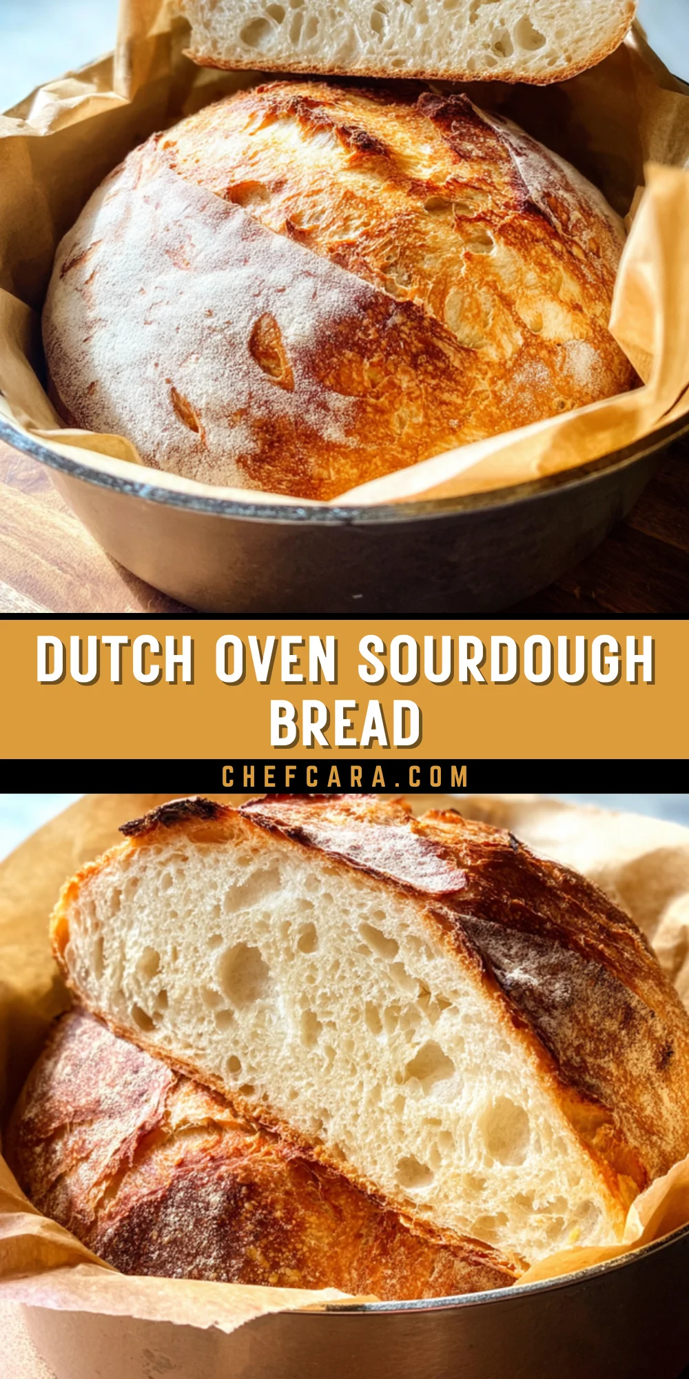 Dutch Oven Sourdough Bread 16 Pinterest Hidden Image