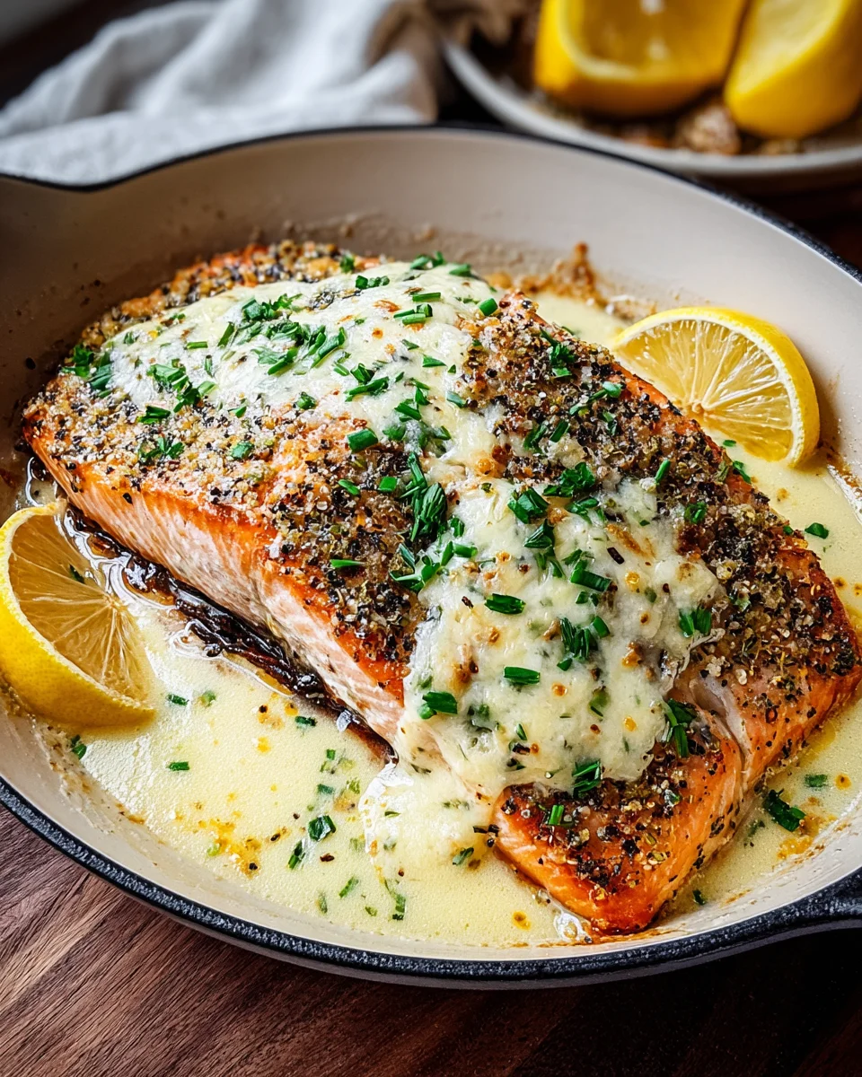 Baked Boursin Salmon 18 Baked