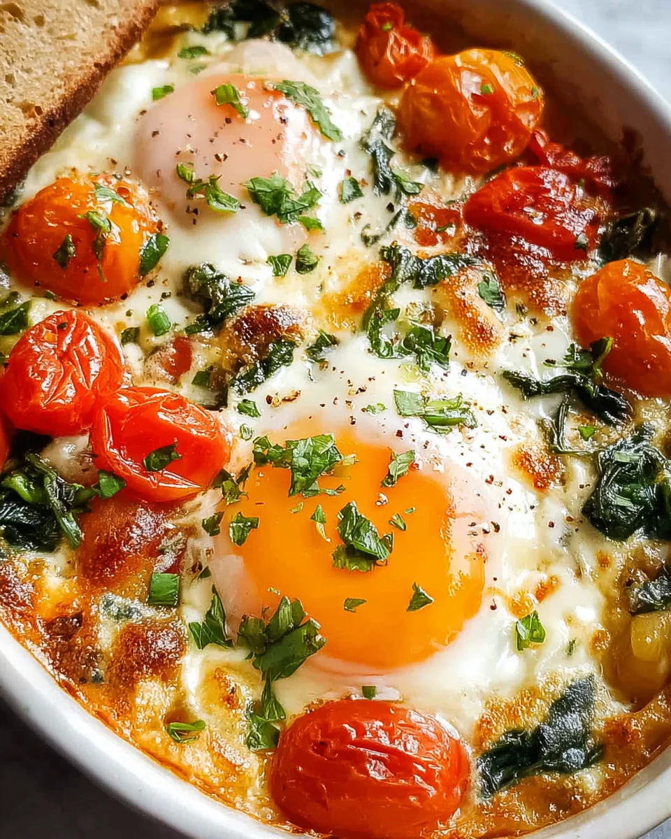 Baked Feta Eggs 23 Baked