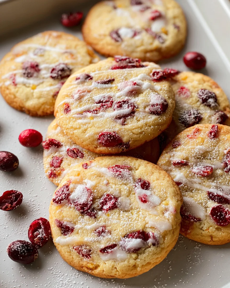 Best Christmas Cranberry Orange Cookies Recipe