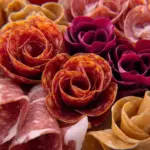 Charcuterie Board Meat Flowers