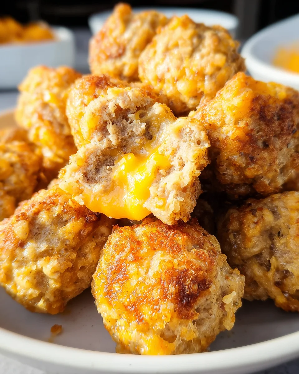 Cheddar Bay Sausage Balls