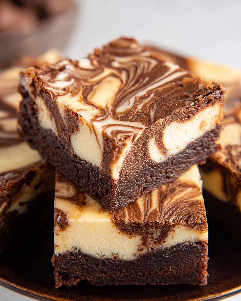 Cheesecake Brownies
