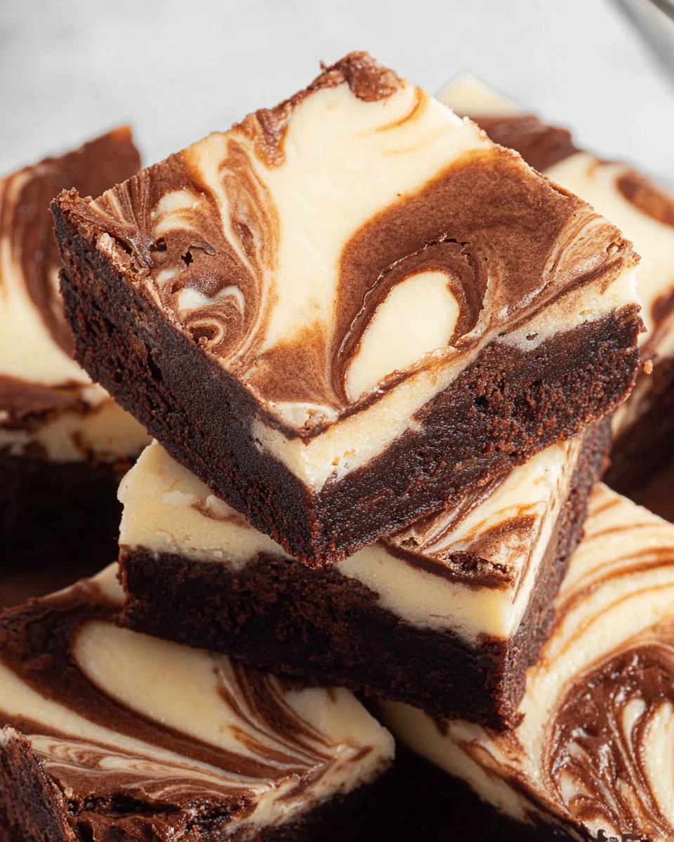 Cheesecake Brownies 20 Cheesecake