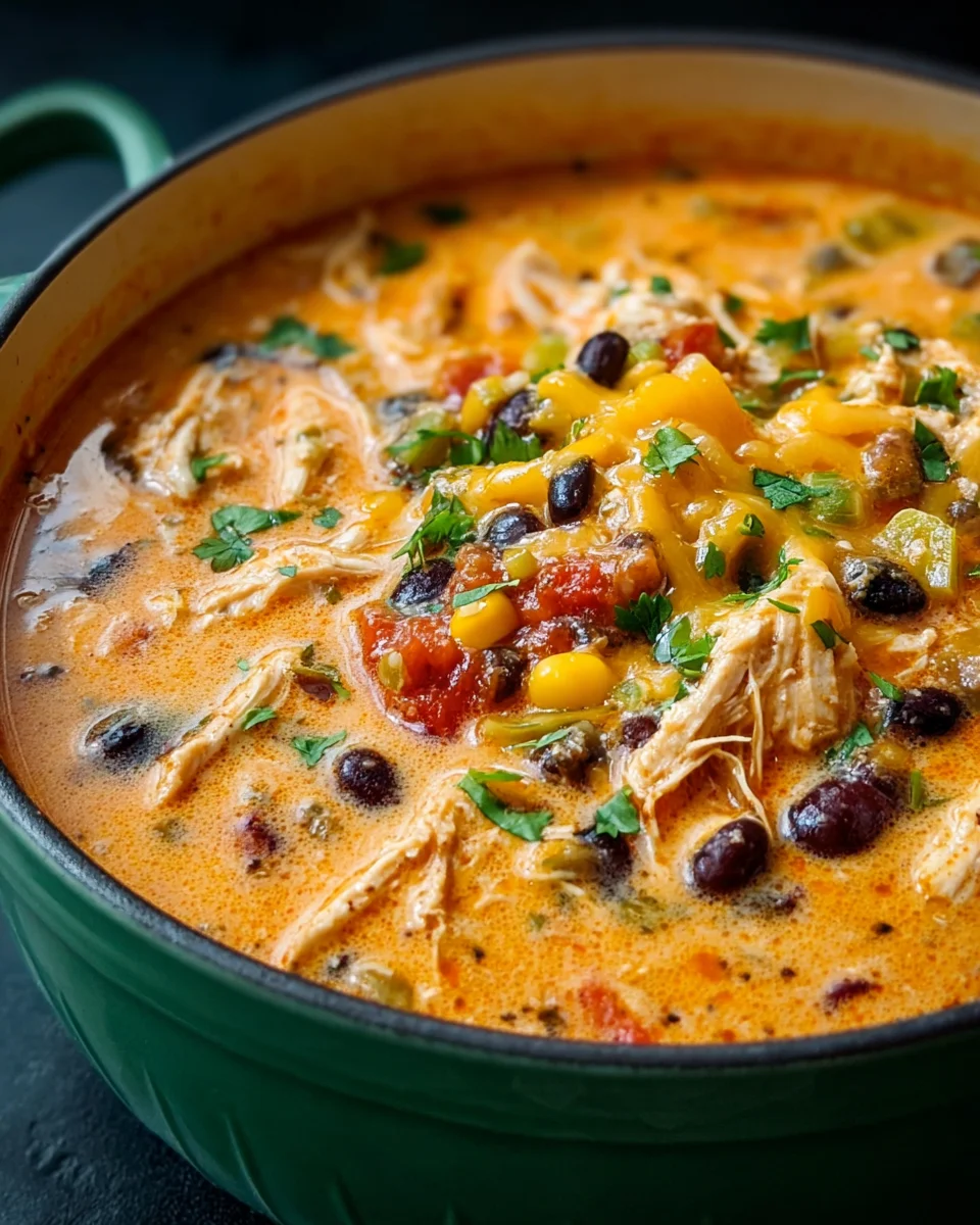 Chicken Enchilada Soup
