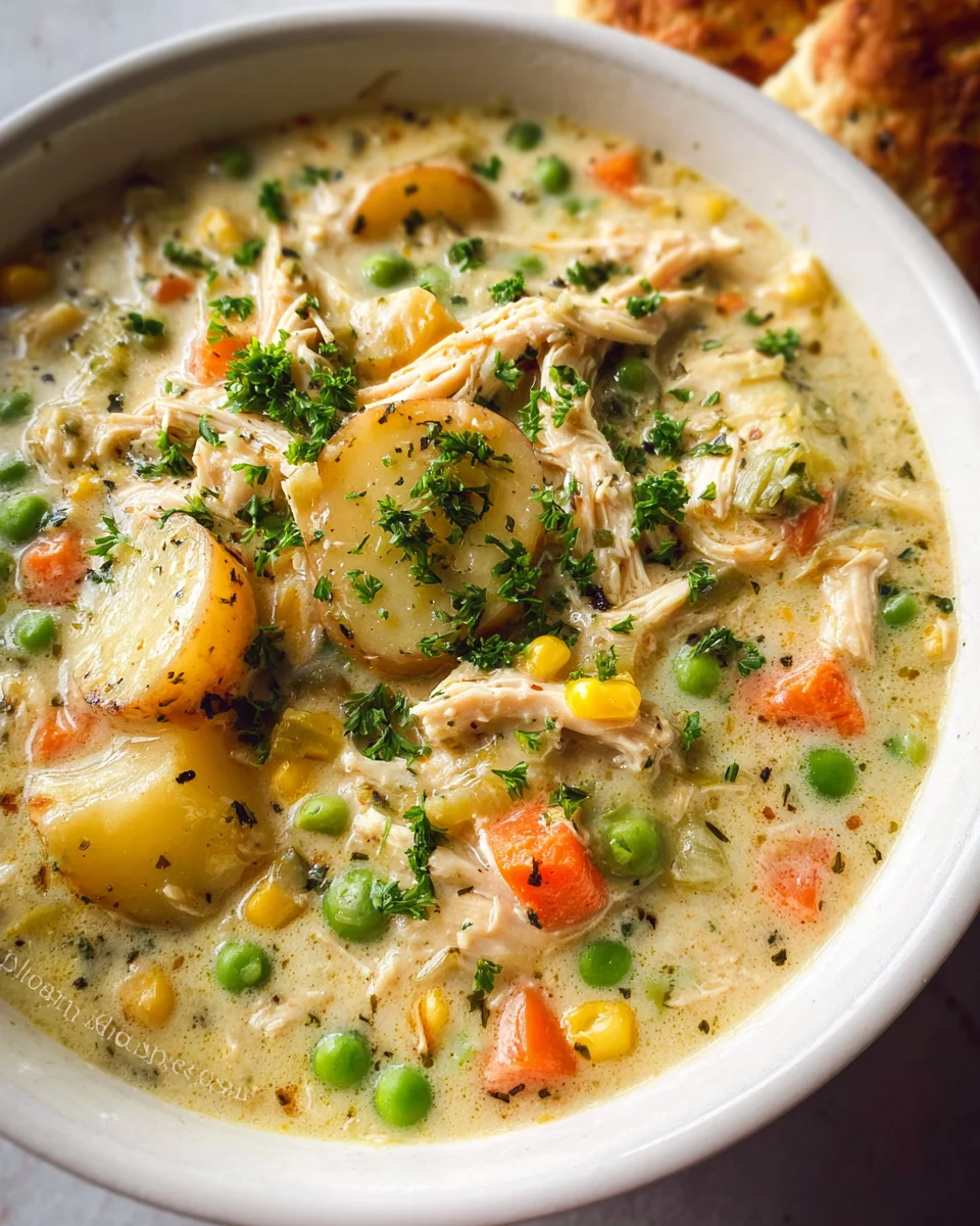 Chicken Pot Pie Soup Recipe