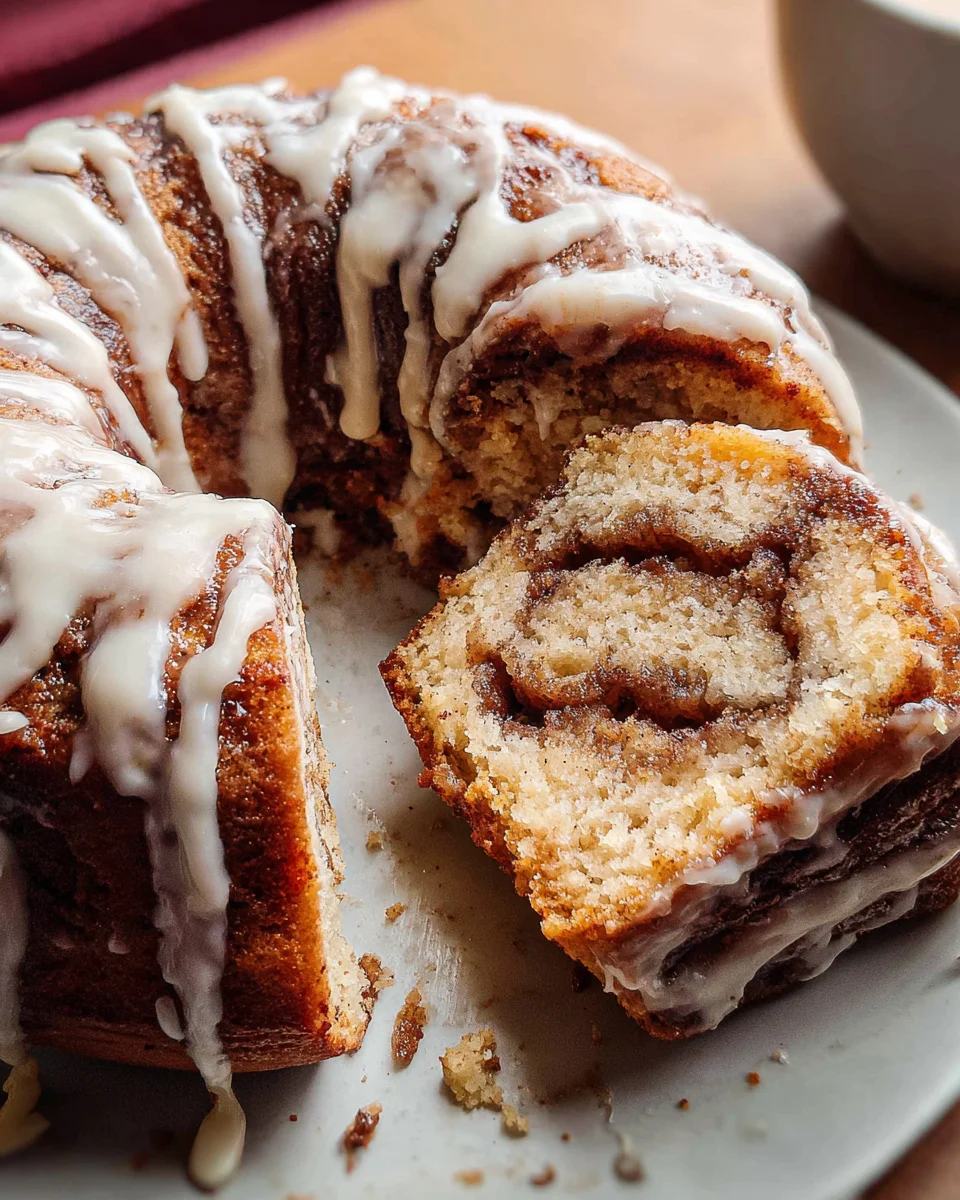 Cinnamon Roll Cake 27 Cinnamon