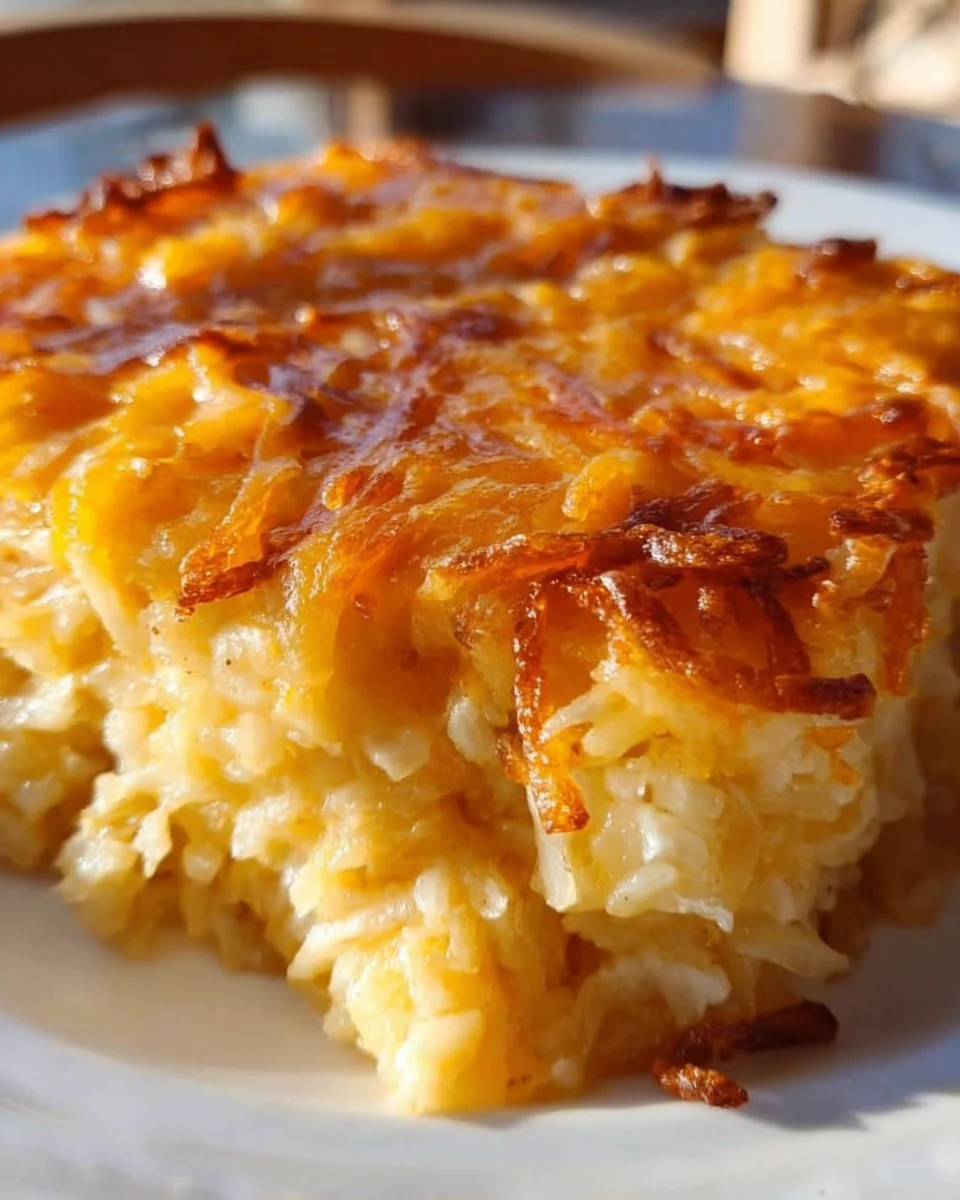 Copycat Cracker Barrel Hashbrown Casserole