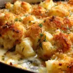 Creamy Baked Cauliflower Gratin