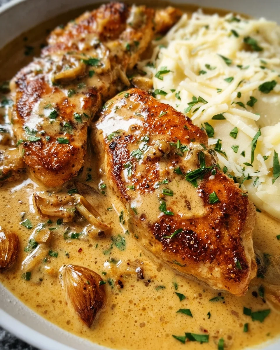 Creamy Garlic Chicken 28 Creamy