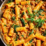 Creamy Sausage Rigatoni (One-Pan, 30-Minute Meal)