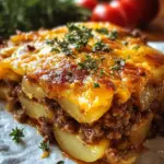 Delicious Hamburger Potato Casserole Recipe
