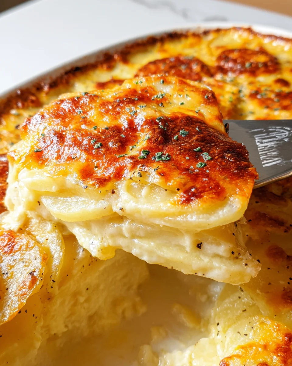 Easy Cheesy Scalloped Potatoes