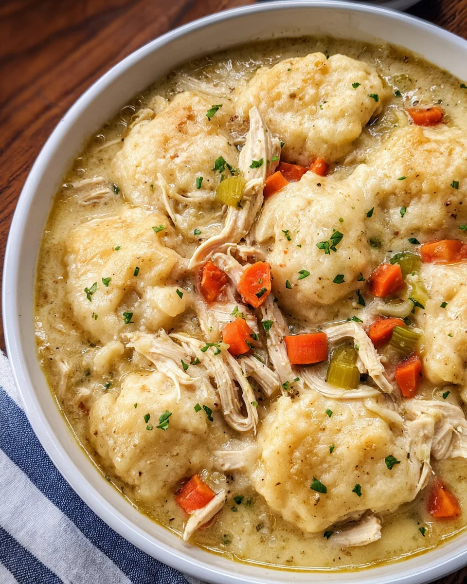 Easy Chicken and Dumplings with Biscuits 22 Easy