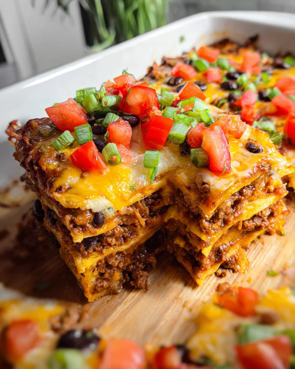 Easy Mexican Lasagna