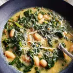 Easy White Bean Spinach Soup Recipe