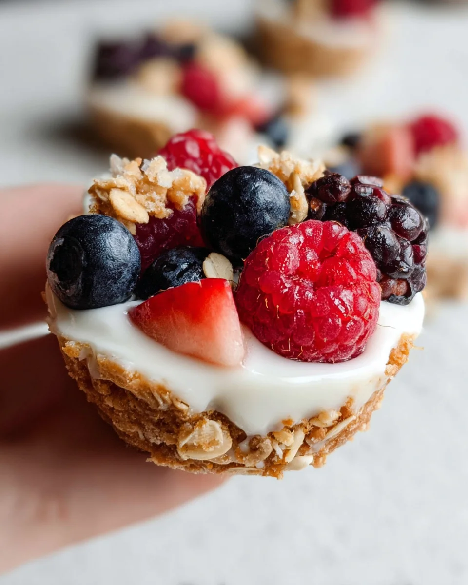 Frozen Yogurt Granola Cups 18 Frozen