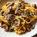 Garlic Mushroom Pasta