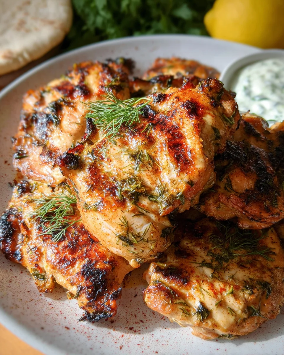 Greek Yogurt Marinated Chicken 22 Greek