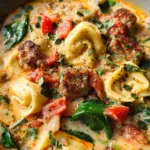 Italian Sausage Tortellini Soup