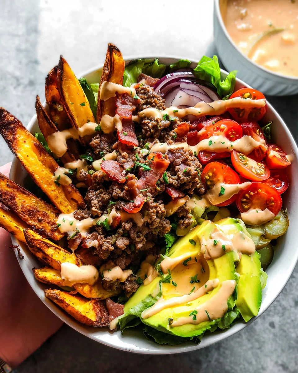 Paleo Burger Bowls with Fries {Whole30} 34 Paleo