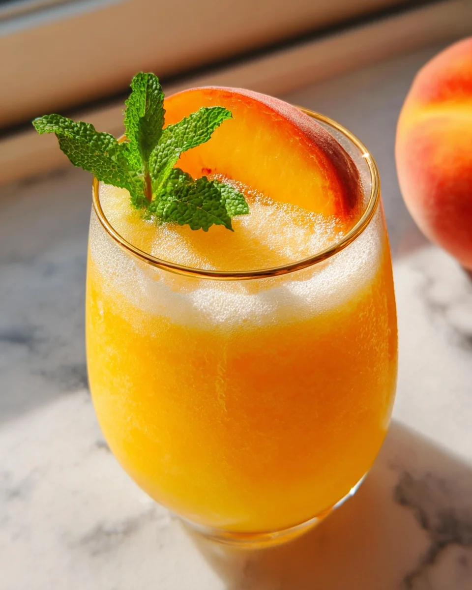 Peach Bellini Recipe 17 Peach Bellini Recipe