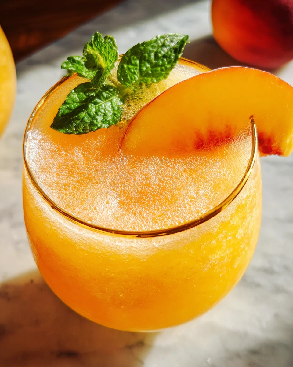 Peach Bellini Recipe 16 Peach